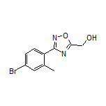 [3-(4-溴-2-甲基苯基)-1,2,4-噁二唑-5-基]甲醇