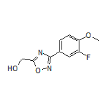[3-(3-氟-4-甲氧基苯基)-1,2,4-噁二唑-5-基]甲醇