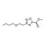 3-(2-丁氧基乙基)-1,2,4-噁二唑-5-甲酸甲酯