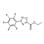 3-(全氟苯基)-1,2,4-噁二唑-5-甲酸乙酯