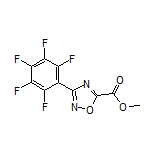 3-(全氟苯基)-1,2,4-噁二唑-5-甲酸甲酯