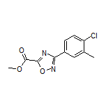 3-(4-氯-3-甲基苯基)-1,2,4-噁二唑-5-甲酸甲酯