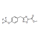 3-[4-(三氟甲氧基)苄基]-1,2,4-噁二唑-5-甲酸甲酯