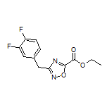 3-(3,4-二氟苄基)-1,2,4-噁二唑-5-甲酸乙酯