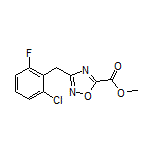 3-(2-氯-6-氟苄基)-1,2,4-噁二唑-5-甲酸甲酯
