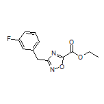 3-(3-氟苄基)-1,2,4-噁二唑-5-甲酸乙酯