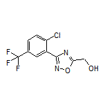 [3-[2-氯-5-(三氟甲基)苯基]-1,2,4-噁二唑-5-基]甲醇