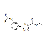 3-[3-(三氟甲氧基)苯基]-1,2,4-噁二唑-5-甲酸乙酯