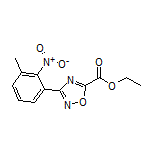 3-(3-甲基-2-硝基苯基)-1,2,4-噁二唑-5-甲酸乙酯