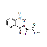 3-(3-甲基-2-硝基苯基)-1,2,4-噁二唑-5-甲酸甲酯