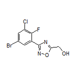 [3-(5-溴-3-氯-2-氟苯基)-1,2,4-噁二唑-5-基]甲醇