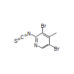 3,5-二溴-2-异硫氰基-4-甲基吡啶