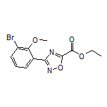3-(3-溴-2-甲氧基苯基)-1,2,4-噁二唑-5-甲酸乙酯