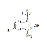 5-溴-N’-羟基-2-(三氟甲氧基)苯甲脒