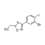 [3-(3-溴-4-碘苯基)-1,2,4-噁二唑-5-基]甲醇