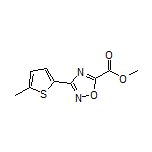 3-(5-甲基-2-噻吩基)-1,2,4-噁二唑-5-甲酸甲酯