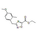 3-(4-甲氧基-2-甲基苄基)-1,2,4-噁二唑-5-甲酸乙酯