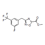 3-[3-氟-5-(三氟甲基)苄基]-1,2,4-噁二唑-5-甲酸甲酯