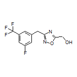 [3-[3-氟-5-(三氟甲基)苄基]-1,2,4-噁二唑-5-基]甲醇