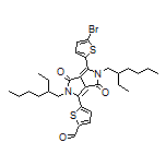 5-[4-(5-溴-2-噻吩基)-2,5-双(2-乙基己基)-3,6-二氧代-2,3,5,6-四氢吡咯并[3,4-c]吡咯-1-基]噻吩-2-甲醛