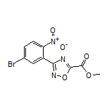 3-(5-溴-2-硝基苯基)-1,2,4-噁二唑-5-甲酸甲酯