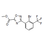 3-[2-溴-3-(三氟甲基)苯基]-1,2,4-噁二唑-5-甲酸甲酯