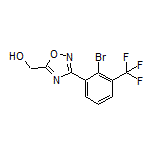 [3-[2-溴-3-(三氟甲基)苯基]-1,2,4-噁二唑-5-基]甲醇