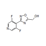 [3-(3,5-二氟-4-吡啶基)-1,2,4-噁二唑-5-基]甲醇