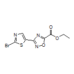 3-(2-溴-5-噻唑基)-1,2,4-噁二唑-5-甲酸乙酯