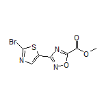 3-(2-溴-5-噻唑基)-1,2,4-噁二唑-5-甲酸甲酯