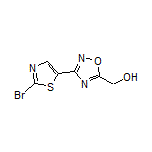 [3-(2-溴-5-噻唑基)-1,2,4-噁二唑-5-基]甲醇