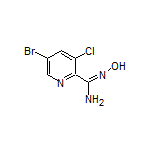 5-溴-3-氯-N’-羟基吡啶-2-甲脒