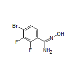 4-溴-2,3-二氟-N’-羟基苯甲脒