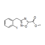 3-(2-碘苄基)-1,2,4-噁二唑-5-甲酸甲酯