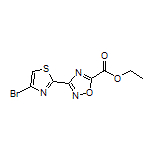 3-(4-溴-2-噻唑基)-1,2,4-噁二唑-5-甲酸乙酯