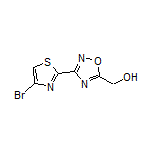 [3-(4-溴-2-噻唑基)-1,2,4-噁二唑-5-基]甲醇