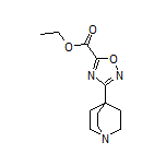 3-(4-奎宁环基)-1,2,4-噁二唑-5-甲酸乙酯