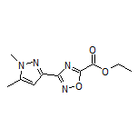 3-(1,5-二甲基-3-吡唑基)-1,2,4-噁二唑-5-甲酸乙酯