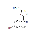 [3-(6-溴-1-异喹啉基)-1,2,4-噁二唑-5-基]甲醇