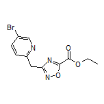 3-[(5-溴-2-吡啶基)甲基]-1,2,4-噁二唑-5-甲酸乙酯