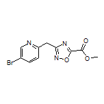 3-[(5-溴-2-吡啶基)甲基]-1,2,4-噁二唑-5-甲酸甲酯