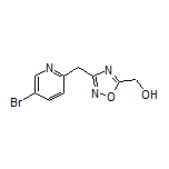 [3-[(5-溴-2-吡啶基)甲基]-1,2,4-噁二唑-5-基]甲醇