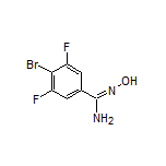 4-溴-3,5-二氟-N’-羟基苯甲脒