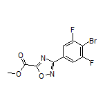 3-(4-溴-3,5-二氟苯基)-1,2,4-噁二唑-5-甲酸甲酯