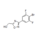[3-(4-溴-3,5-二氟苯基)-1,2,4-噁二唑-5-基]甲醇