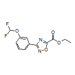 3-[3-(二氟甲氧基)苯基]-1,2,4-噁二唑-5-甲酸乙酯