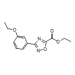3-(3-乙氧基苯基)-1,2,4-噁二唑-5-甲酸乙酯