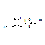 [3-(5-溴-2-氟苄基)-1,2,4-噁二唑-5-基]甲醇