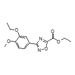 3-(3-乙氧基-4-甲氧基苯基)-1,2,4-噁二唑-5-甲酸乙酯
