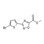 3-(5-溴-2-噻吩基)-1,2,4-噁二唑-5-甲酸甲酯